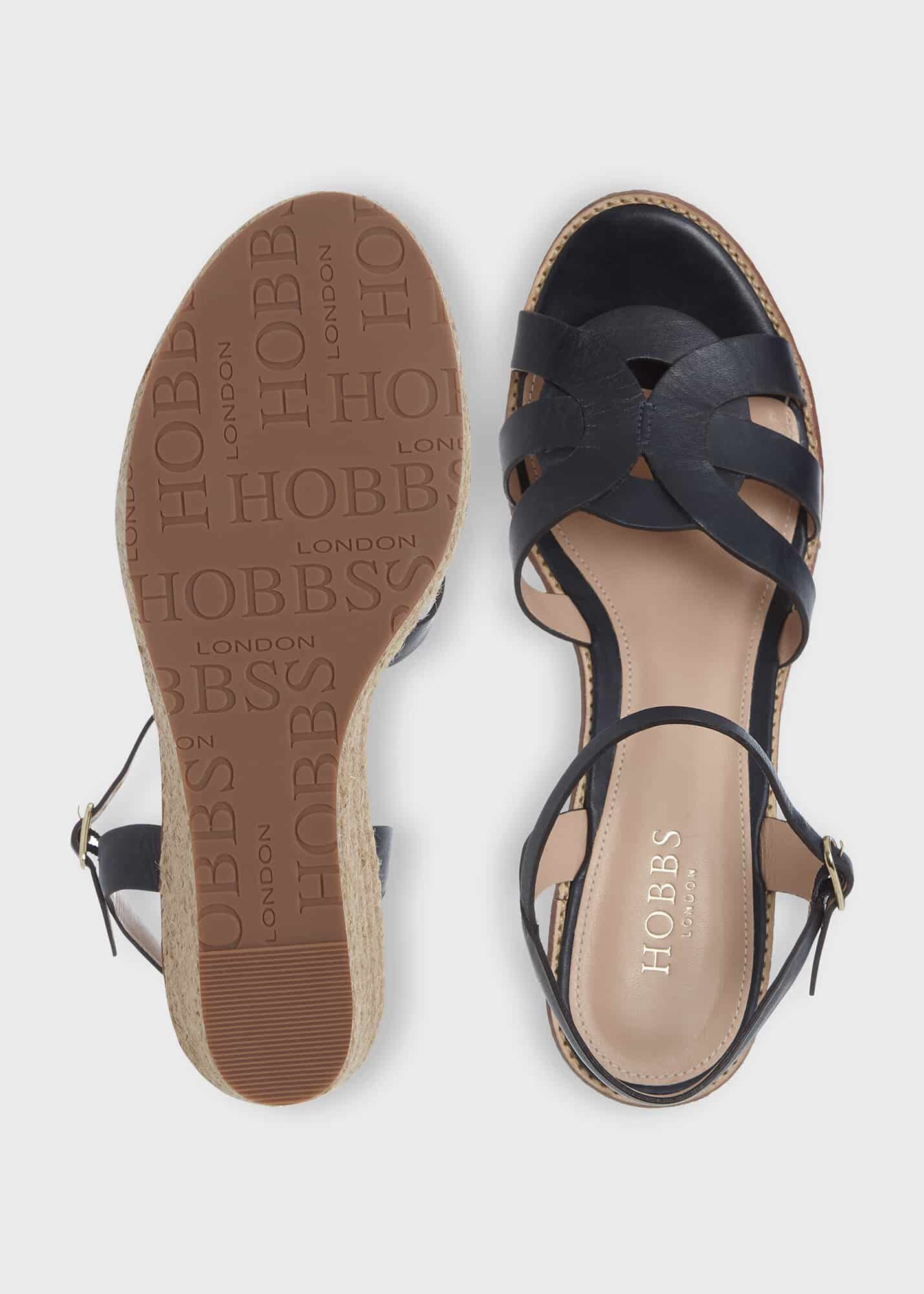 Hobbs navy sandals sales