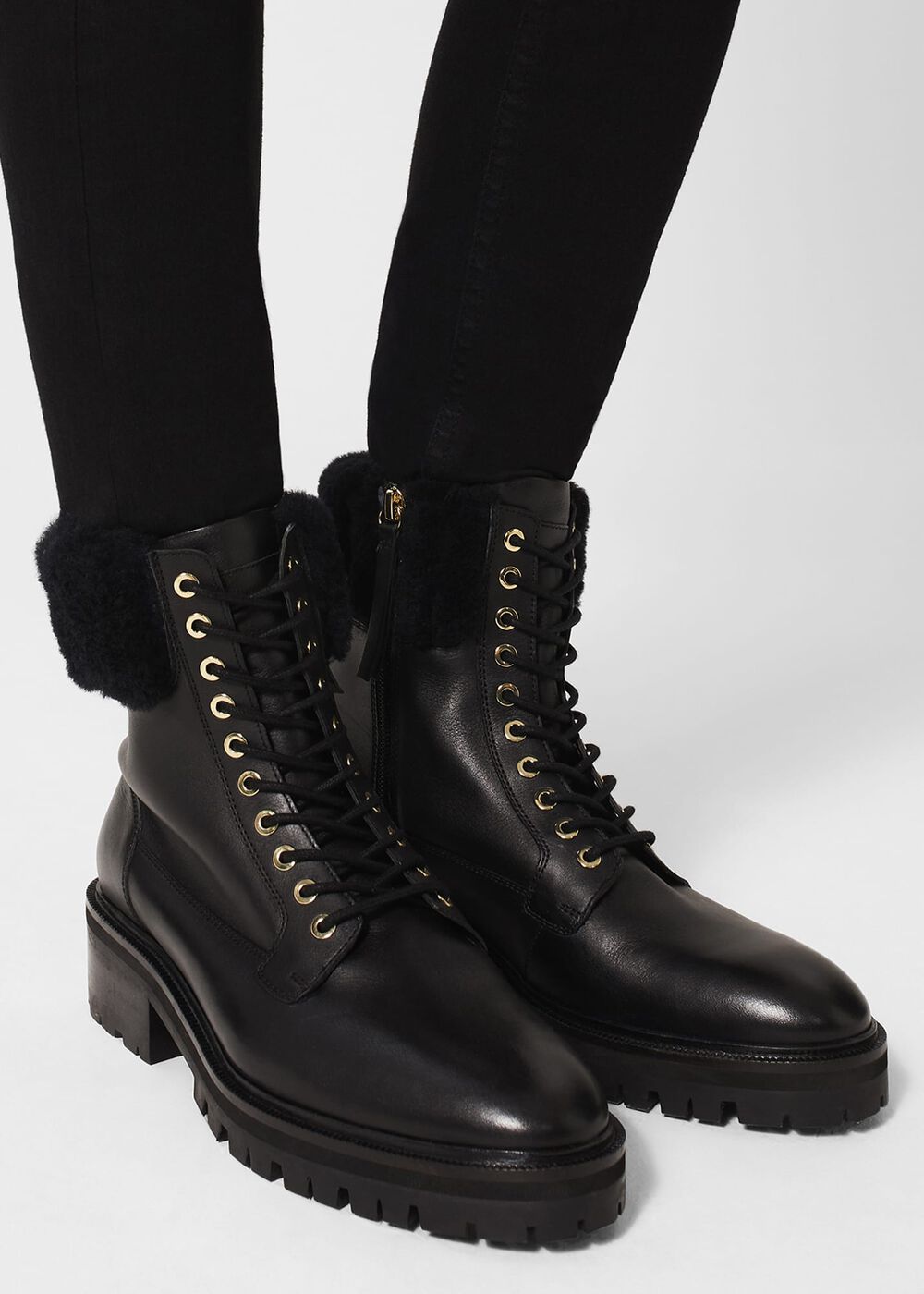 Dani Ankle Boot, Black, hi-res
