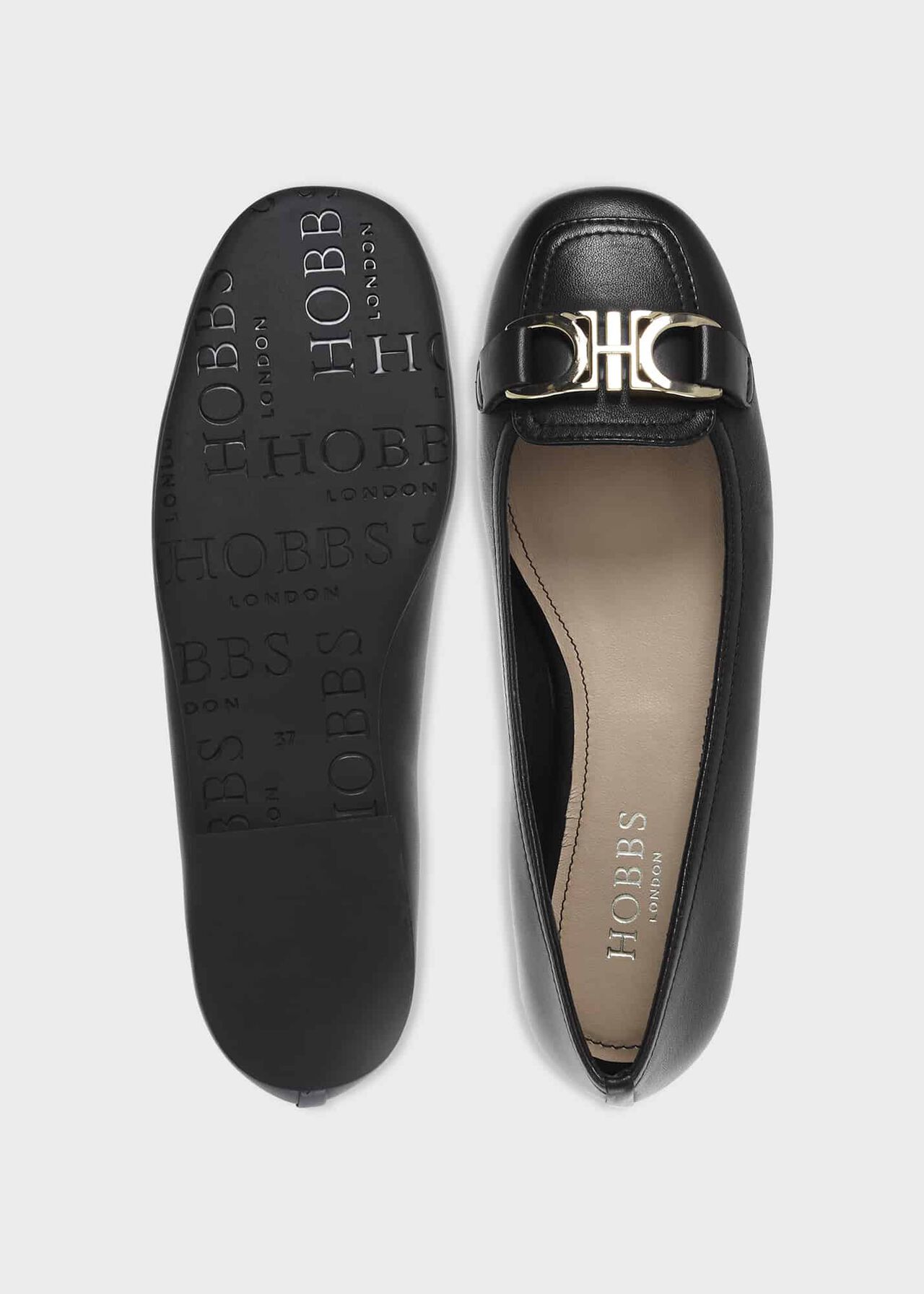 Margot Flats, Black, hi-res