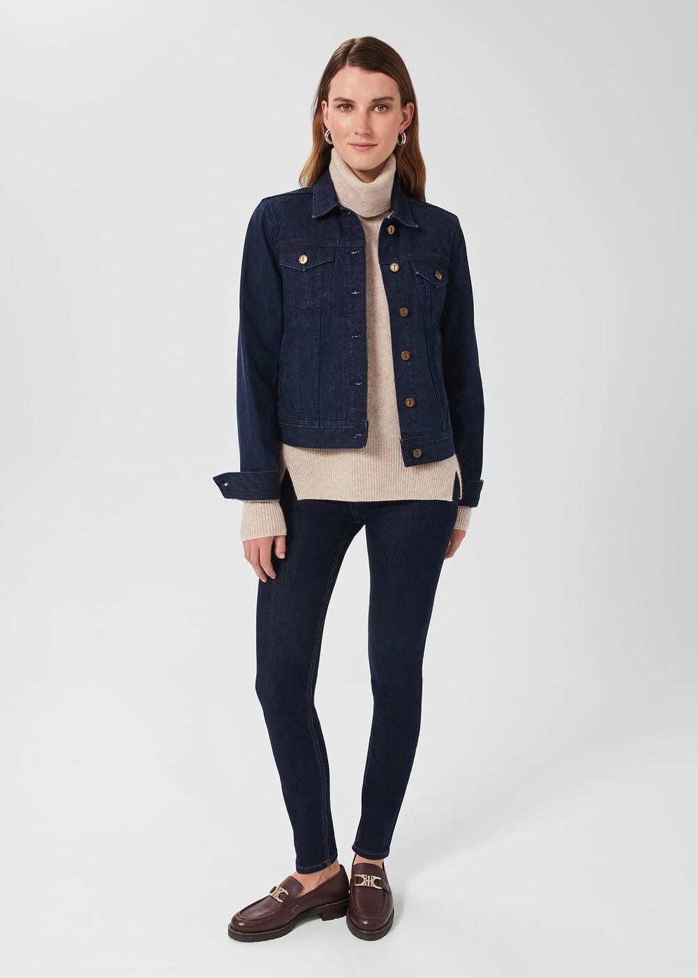 Gia Sculpting Jeans, Indigo, hi-res