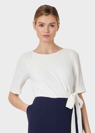 Julianna Colourblock Jumpsuit, Midnight Ivory, hi-res