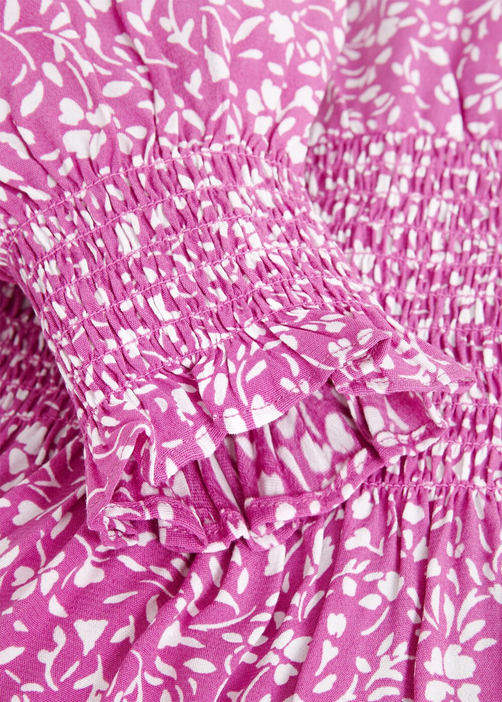 Samira Floral Blouse, Violet Ivory, hi-res