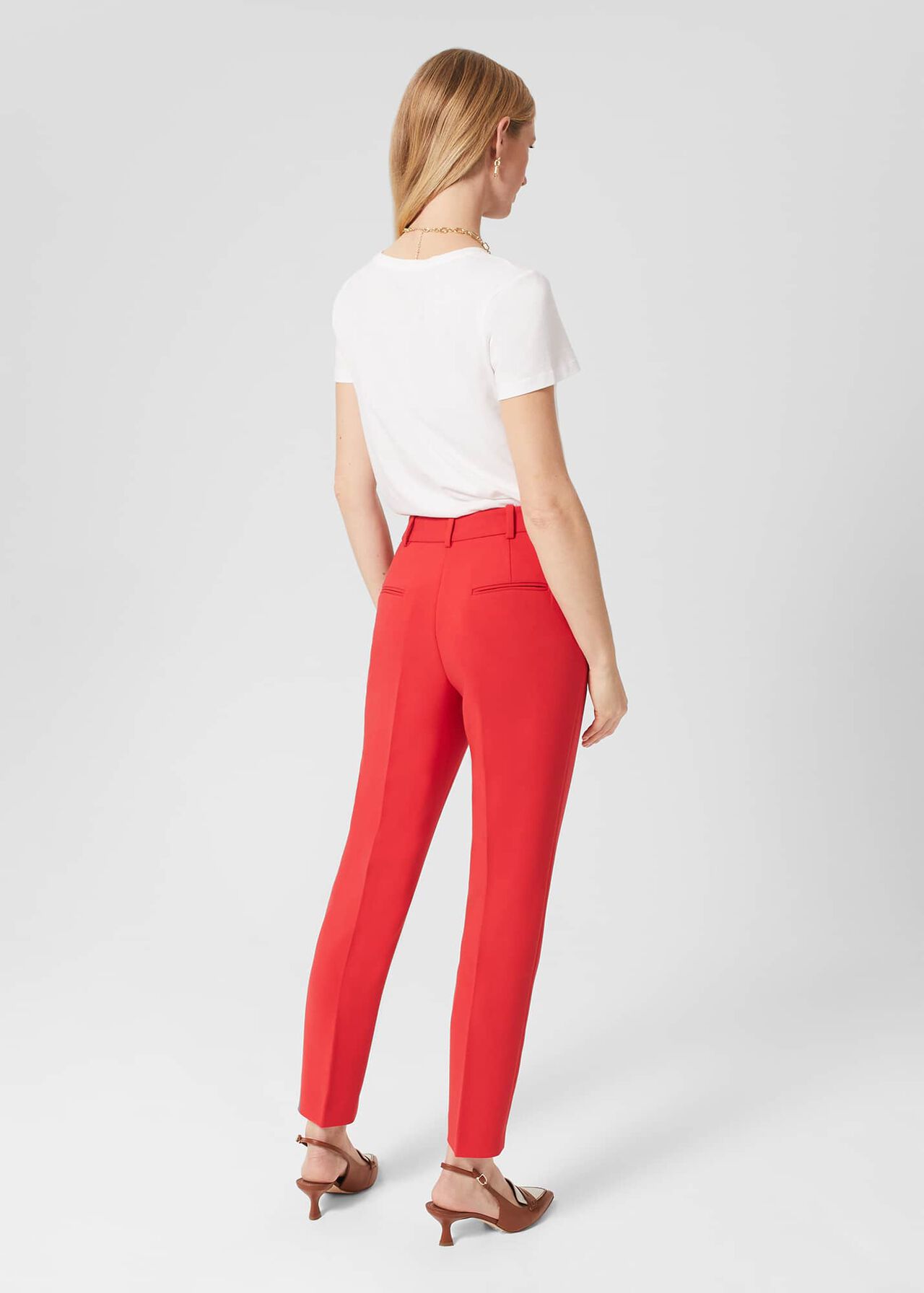 Suki Trousers, Flame Red, hi-res