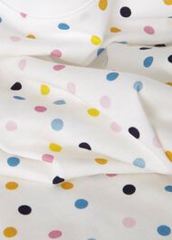 Pixie Cotton Printed T-Shirt, White Multi, hi-res