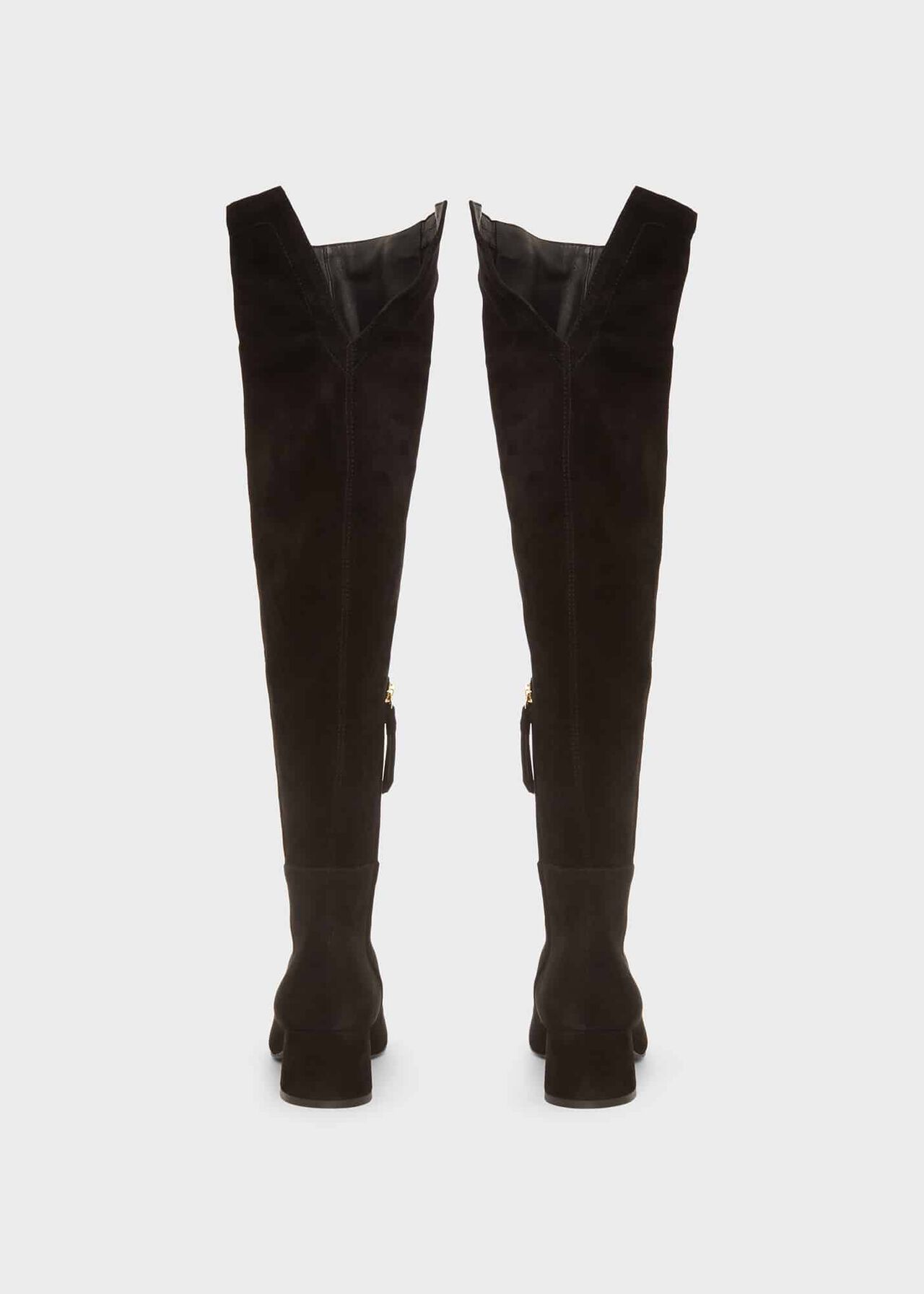 Khloe Leather Over Knee Boots