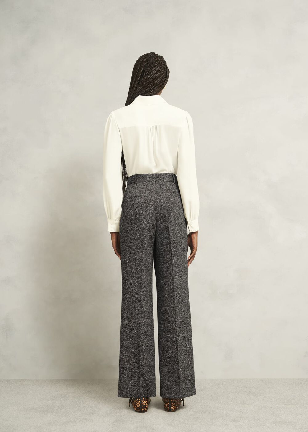 Blaire Wide Pants, Black Camel, hi-res