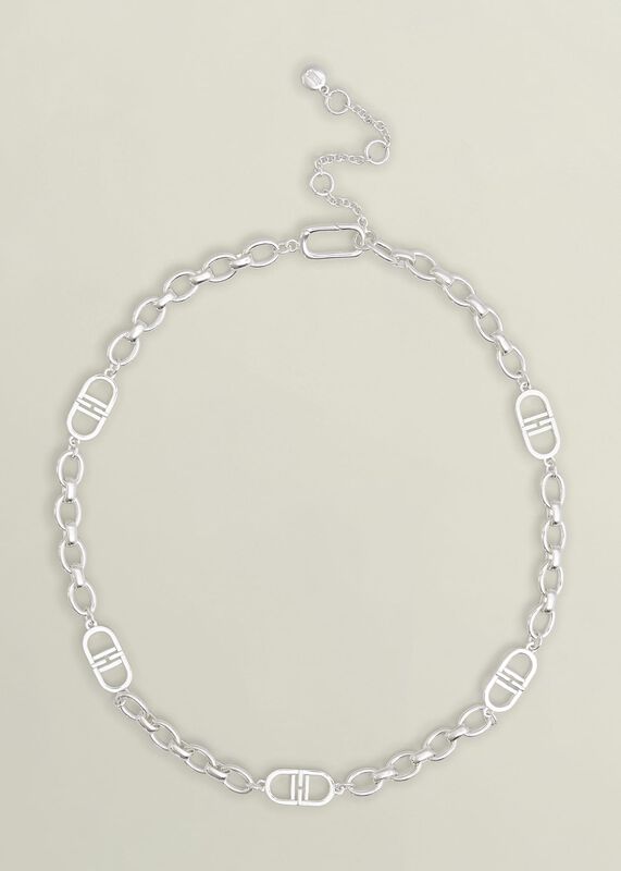 Bette Chain Silver Plated Necklace