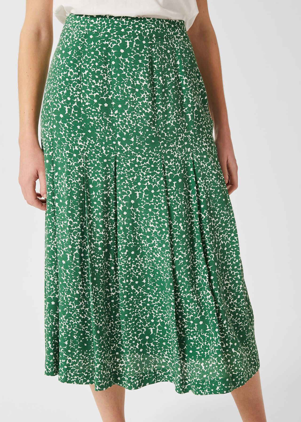 Diane Skirt, Green White, hi-res