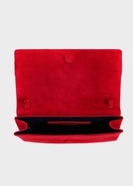 Honour Jewel Clutch, Garnet Red, hi-res