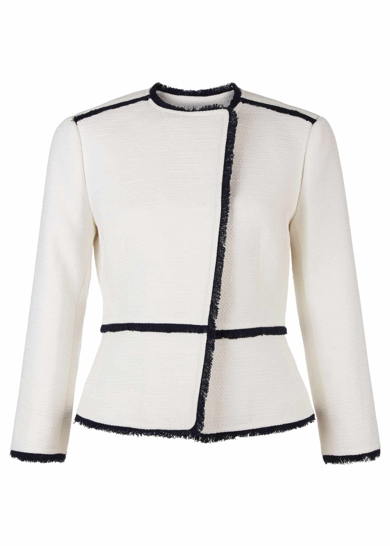 Alice Jacket Ivory Navy