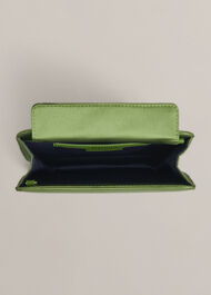 Milan Clutch, Bay Leaf Green, hi-res
