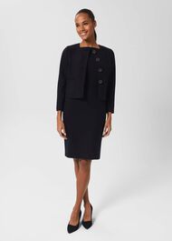 Georgie Jacket, Navy, hi-res