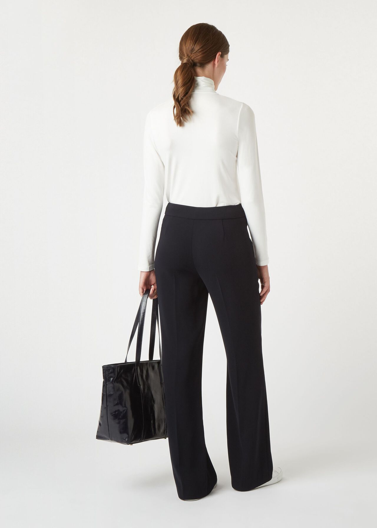 Mina trousers, Navy, hi-res
