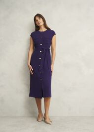 Petite Tania Dress, Grape Purple, hi-res