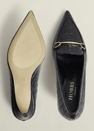 Ros Pumps, Black, hi-res