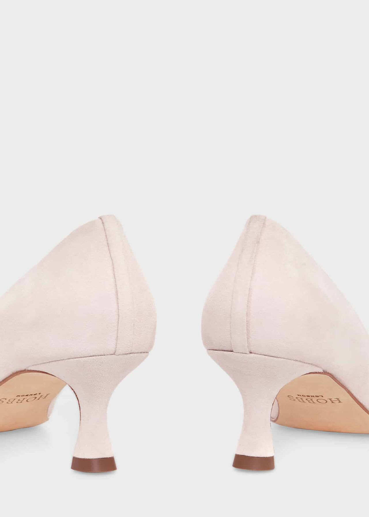 Esther Court Shoes, Pale Pink, hi-res