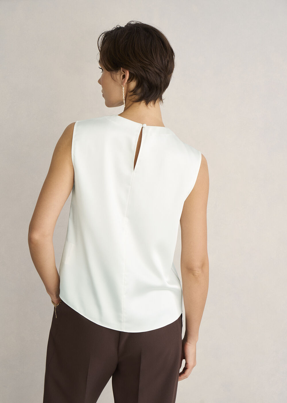 Rosanne Blouse, True Ivory, hi-res