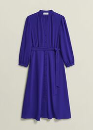 Peony Dress, Cobalt Blue, hi-res