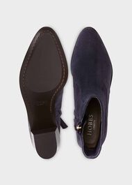 Shona Ankle Boots, Navy, hi-res