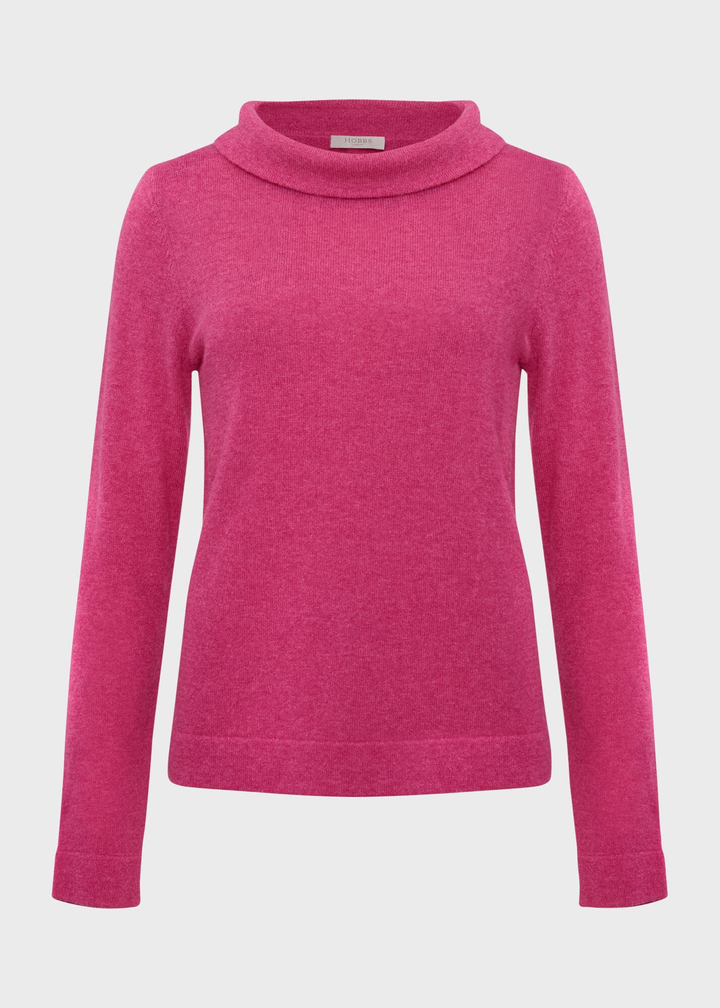 ホブズ HOBBS AUDREY PULLOVER （PINK MARL） Audrey Wool Cashmere Sweater | Hobbs US |