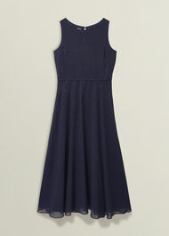 Petite Kiki Hotfix Dress, Midnight Navy, hi-res