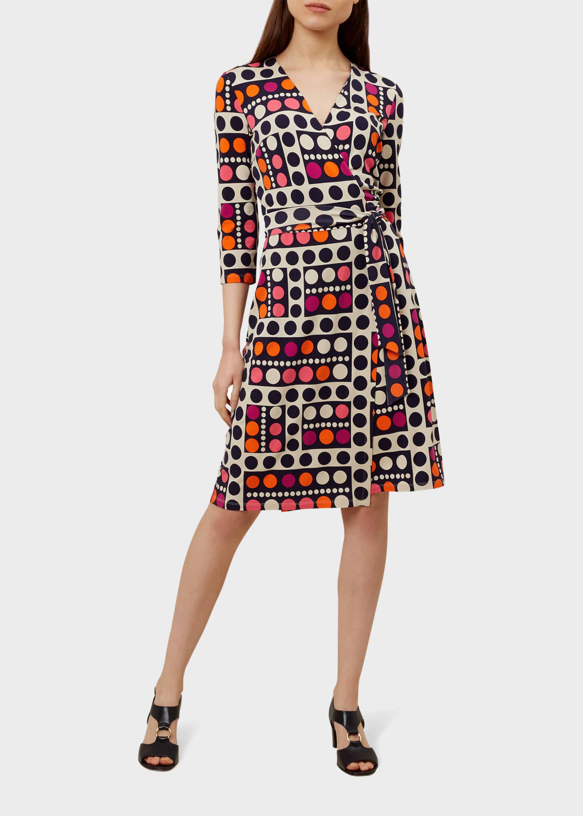 Delilah wrap dress hobbs clearance