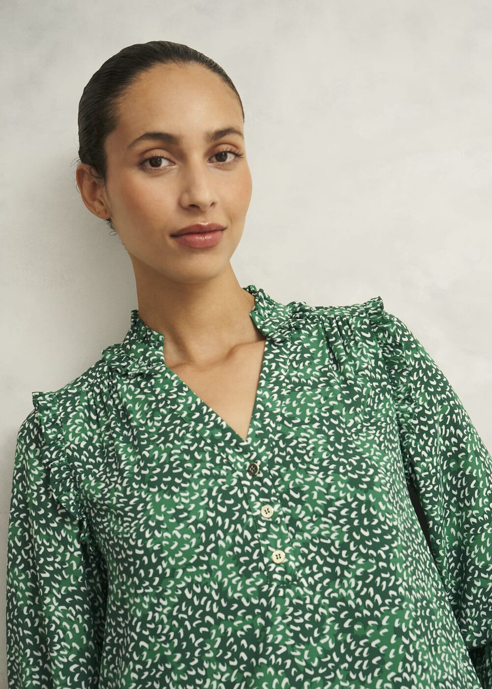 Laurel Dress, Cilantro Green, hi-res
