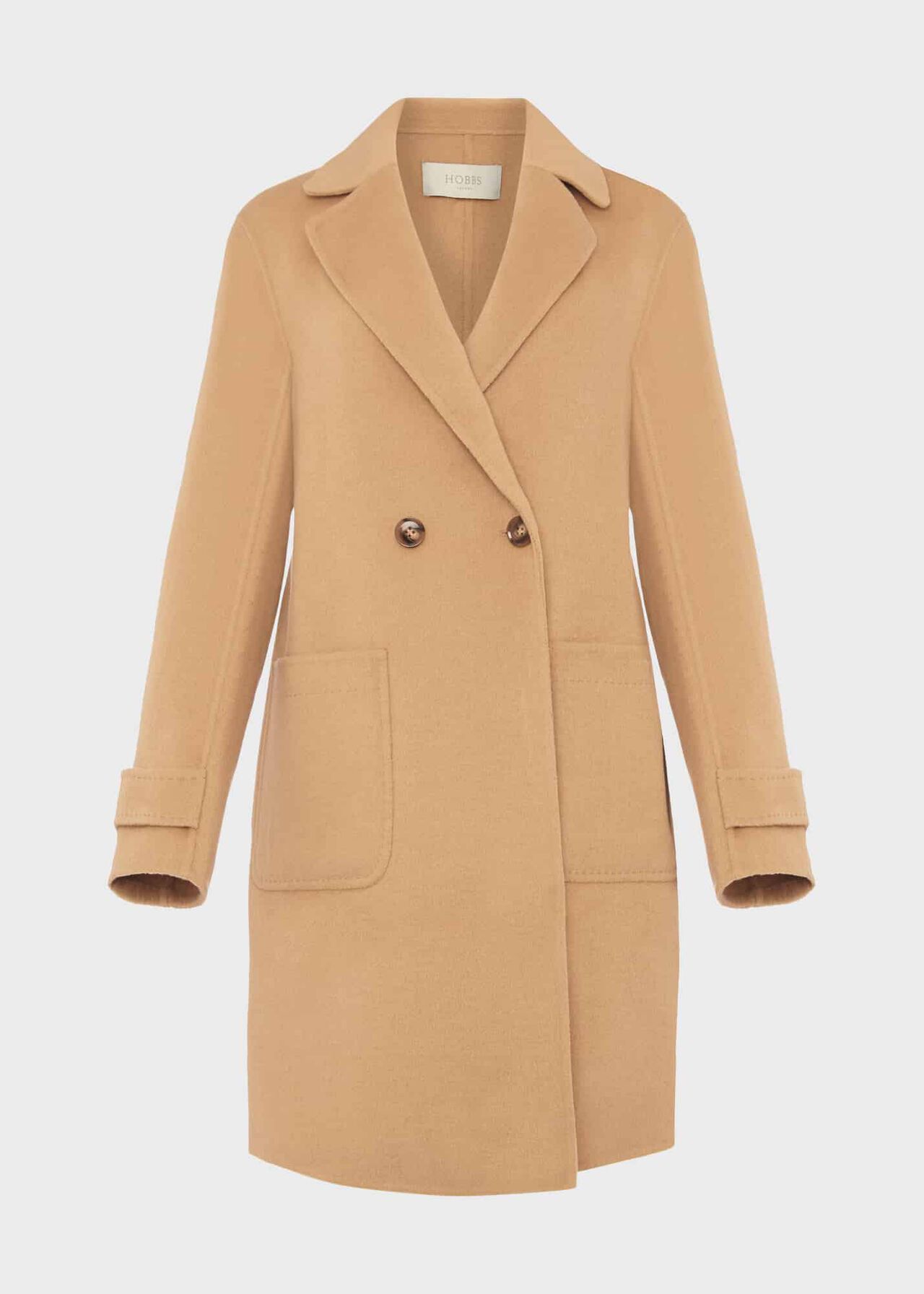 Alexandra Wool Blend Coat, Camel, hi-res