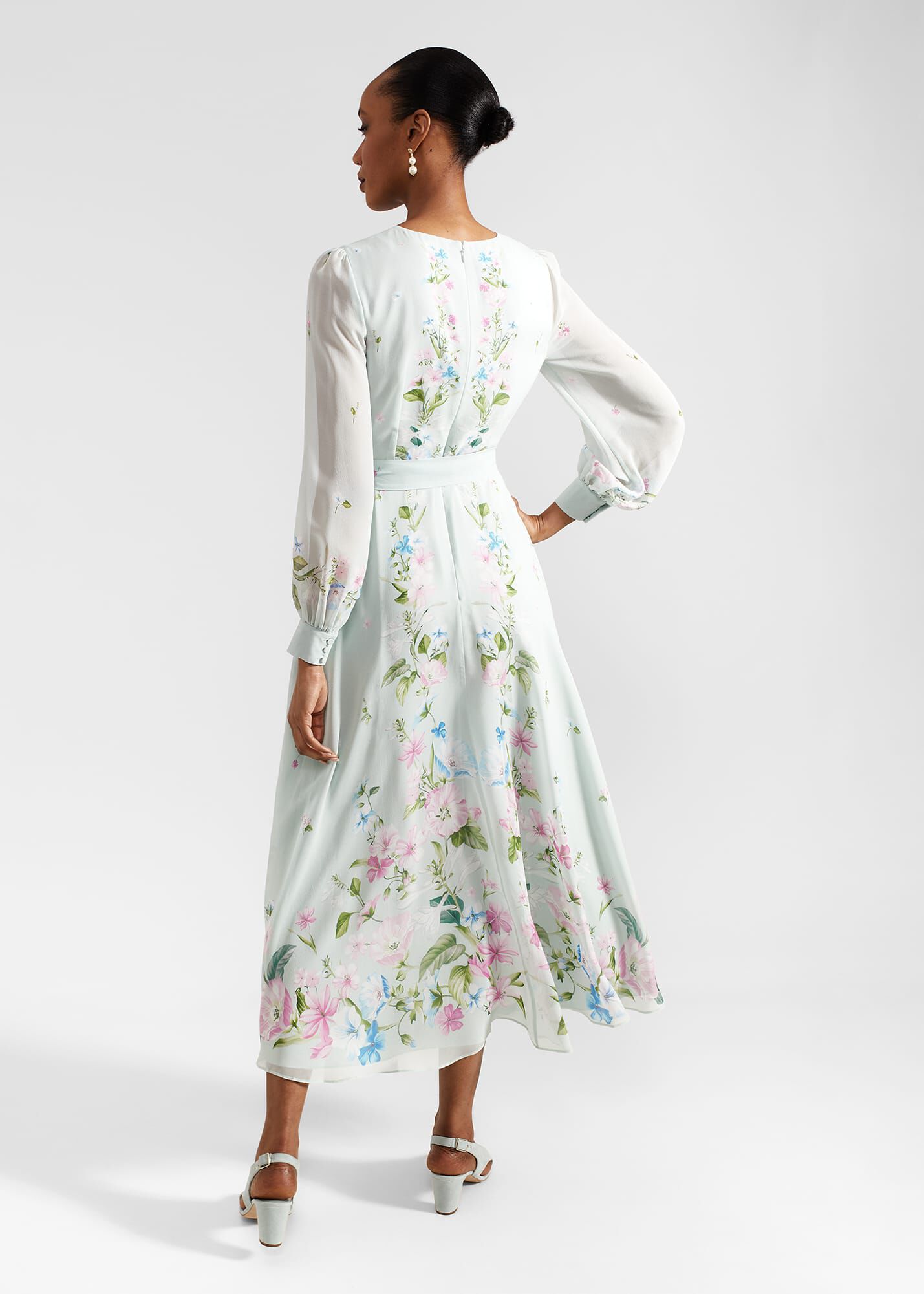 Maribella Silk Dress | Hobbs US |