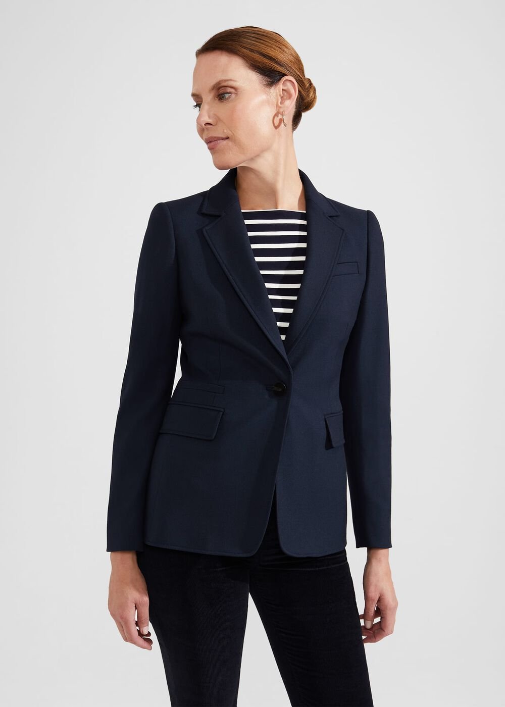Cynthia Jacket, Navy, hi-res