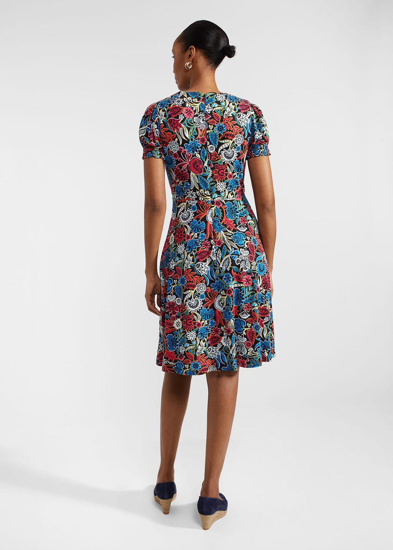 Rima Jersey Dress, Multi, hi-res