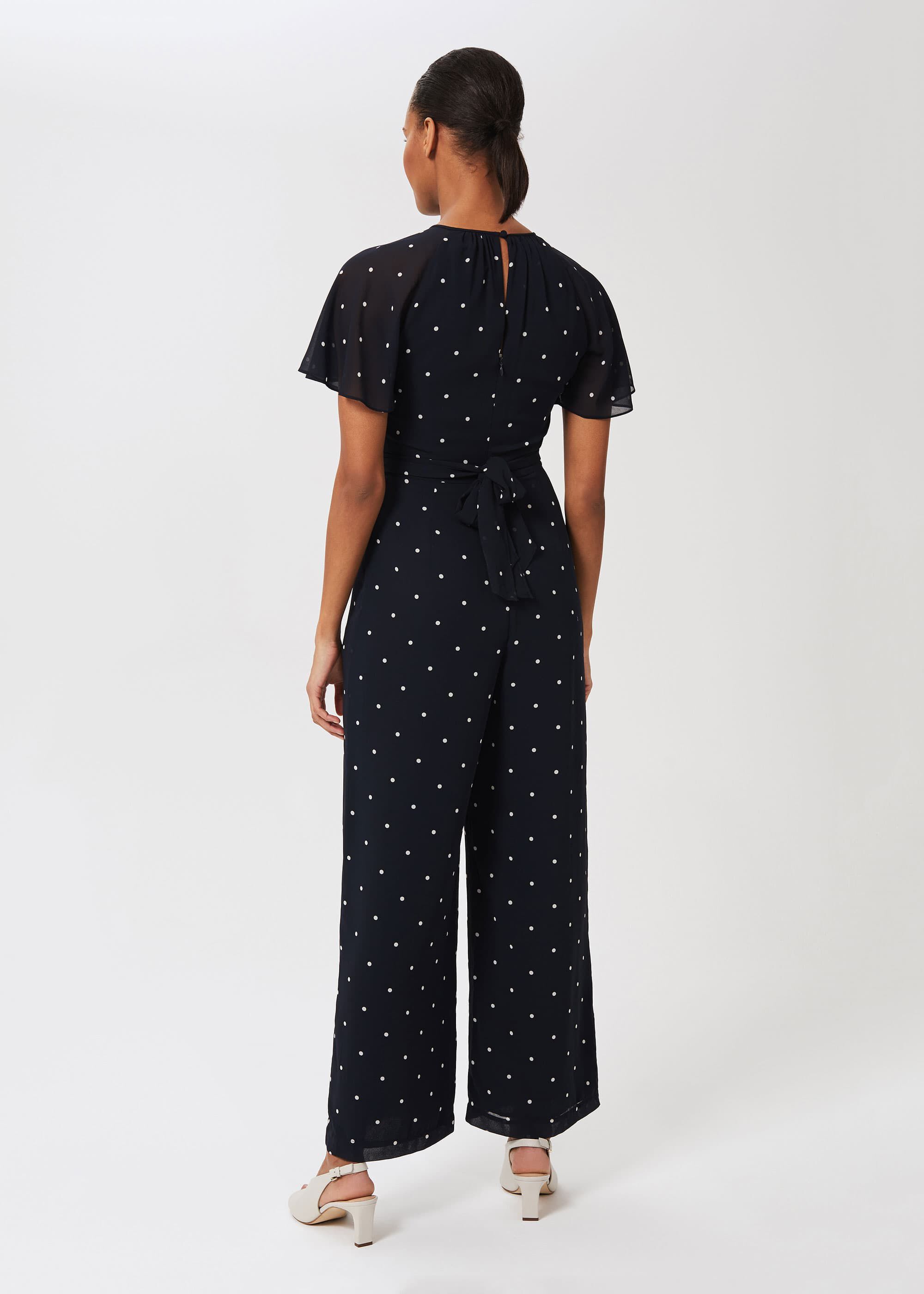 Hobbs polka dot jumpsuit clearance
