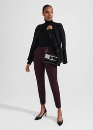 Ophelia Clutch, Black, hi-res