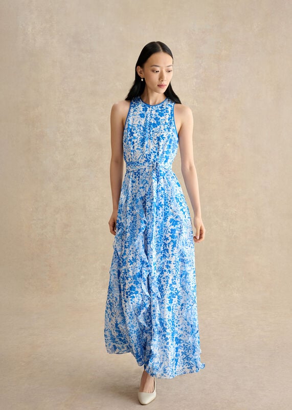 Taryn Ruffle Maxi Dress