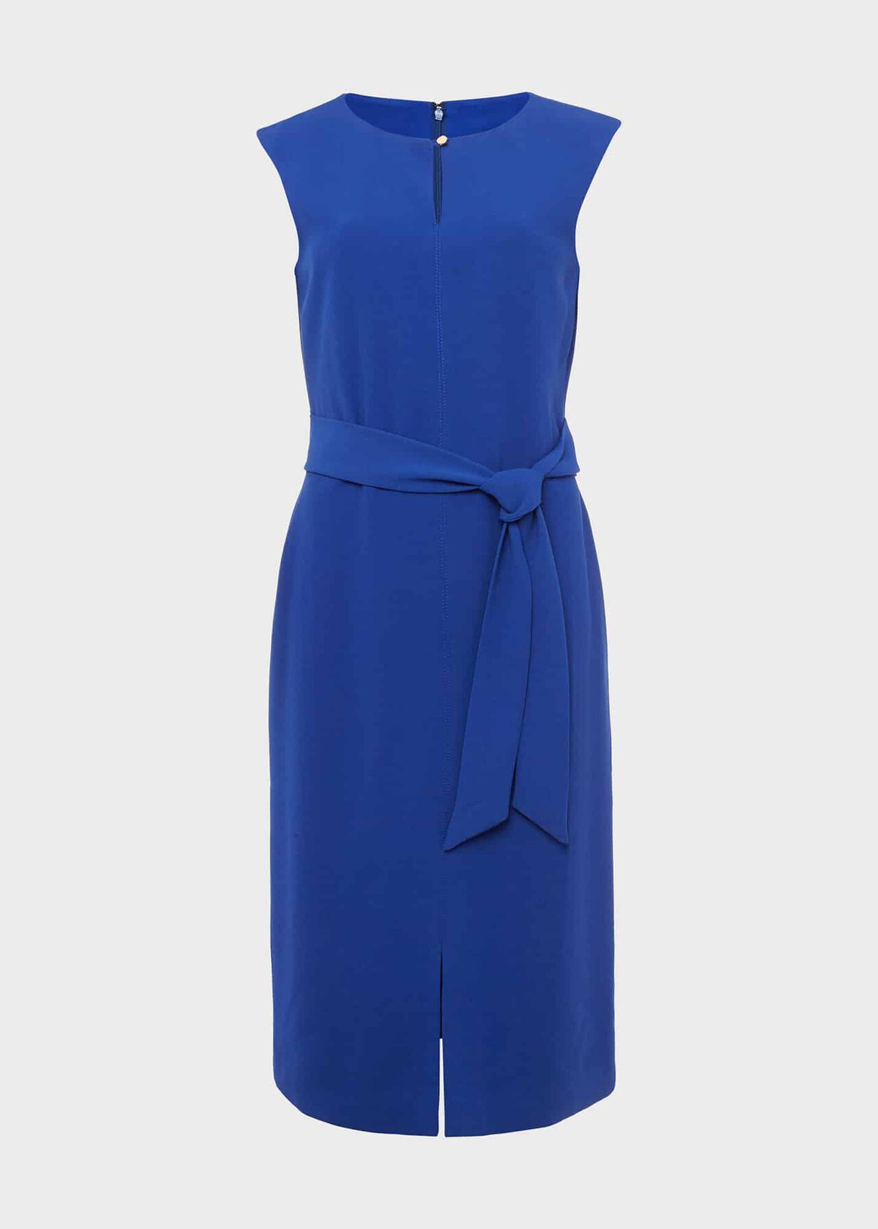 Kristen Belted Dress , Royal Blue, hi-res