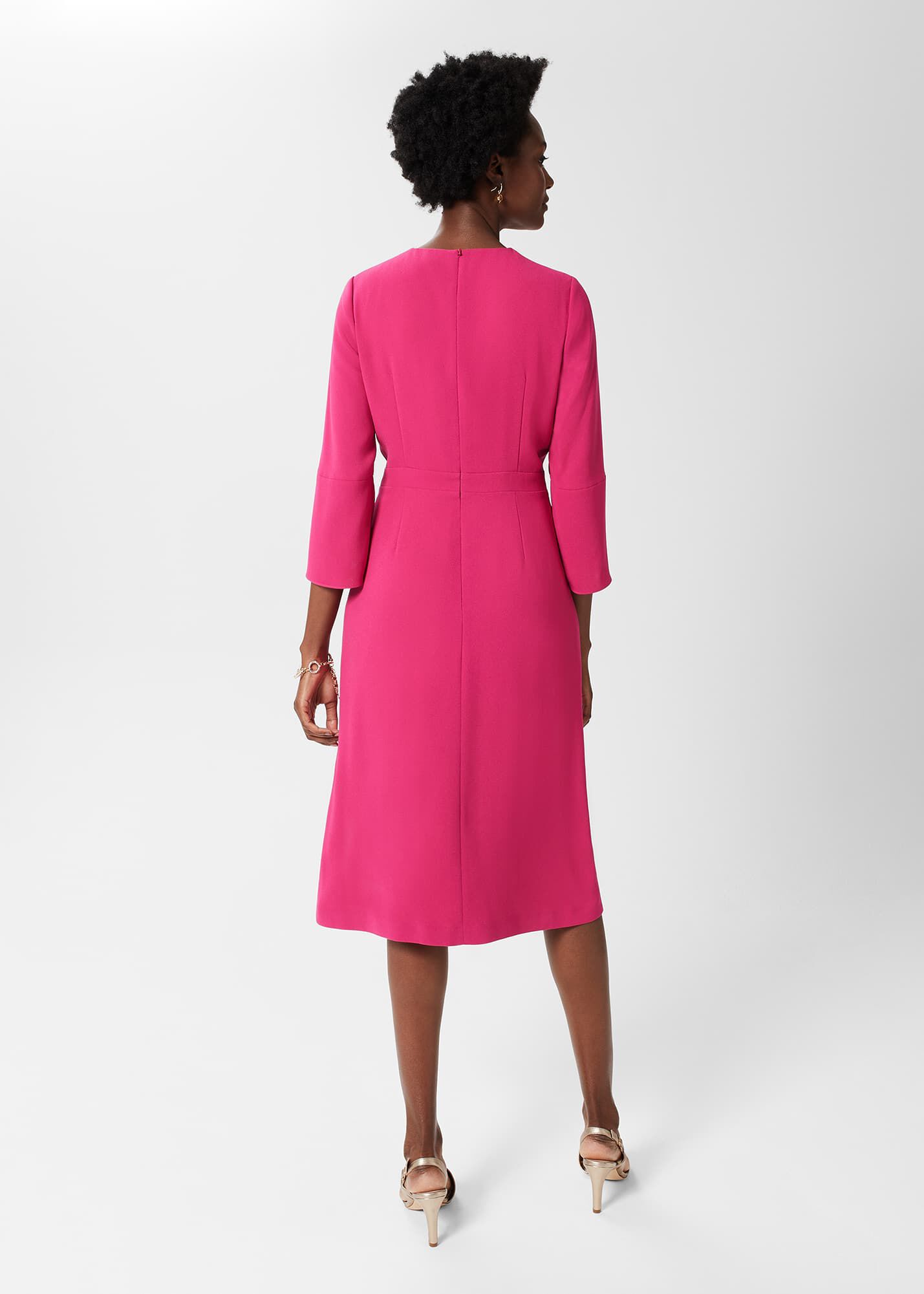 Hobbs pink online penny dress