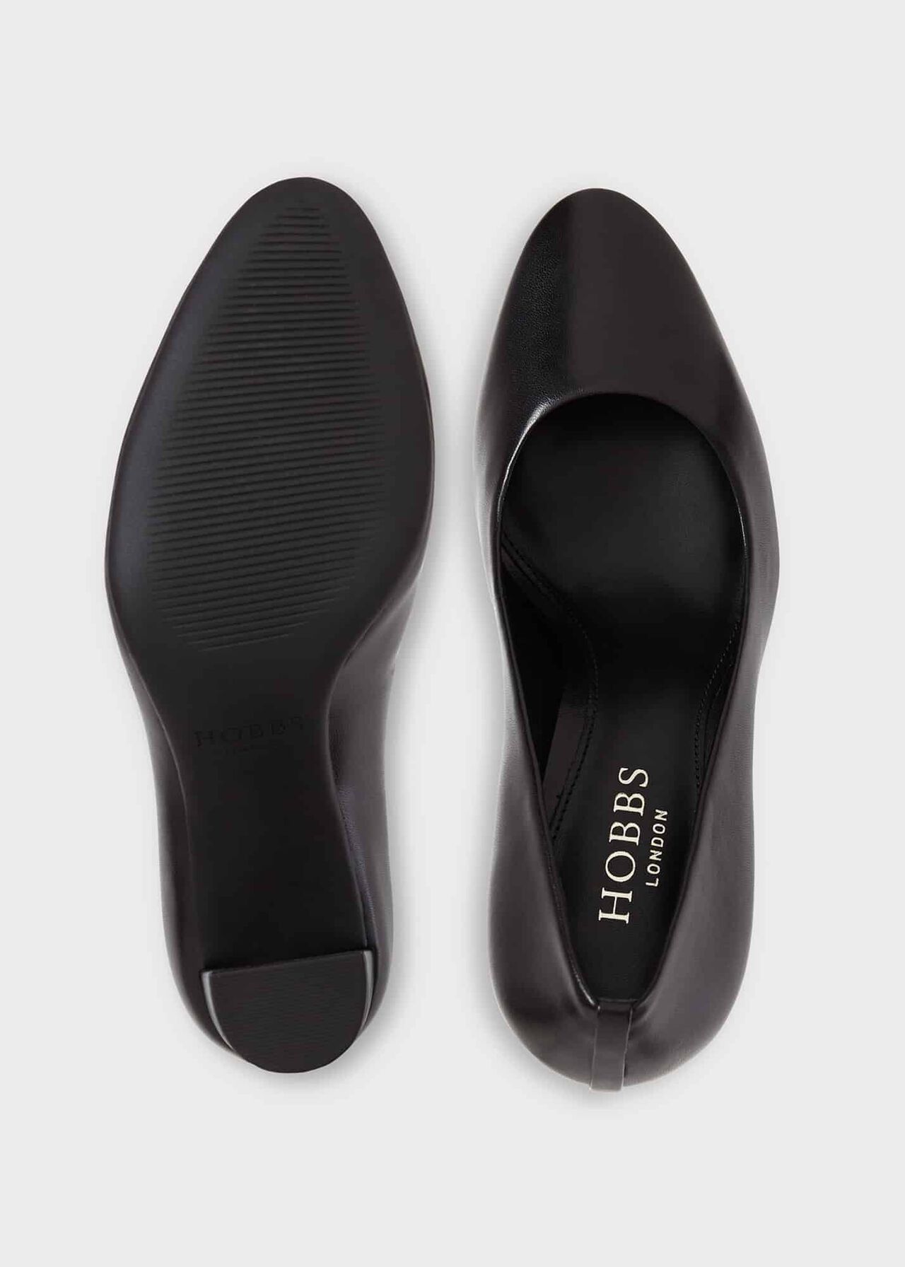 Sheri Court Shoes, Black, hi-res