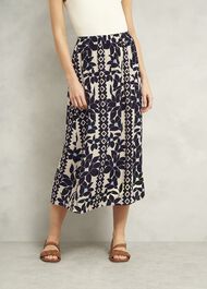Lyra Skirt, Navy Multi, hi-res