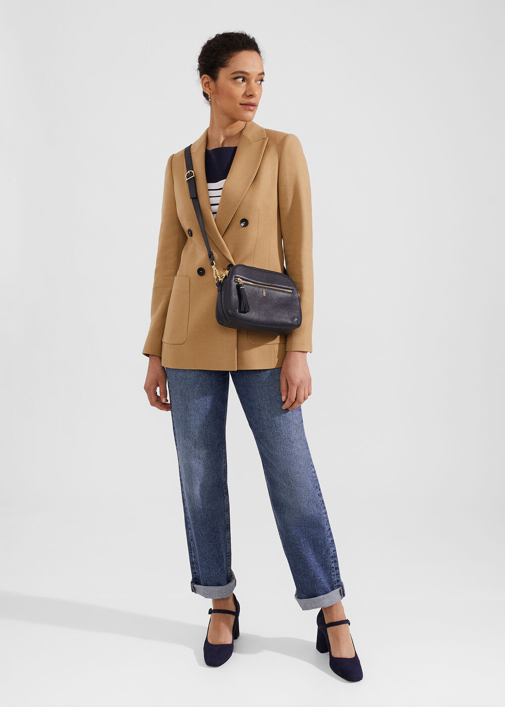 Carlton Crossbody Bag, Navy, hi-res