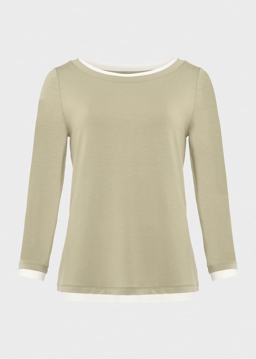 Delaney Top, Green Ivory, hi-res