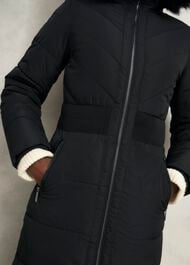 Petite Amalie Puffer, Black, hi-res