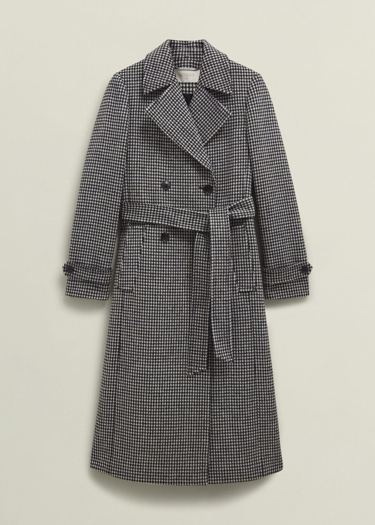 Bromley Coat With Wool, Black Multi, hi-res