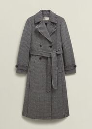 Bromley Coat With Wool, Black Multi, hi-res