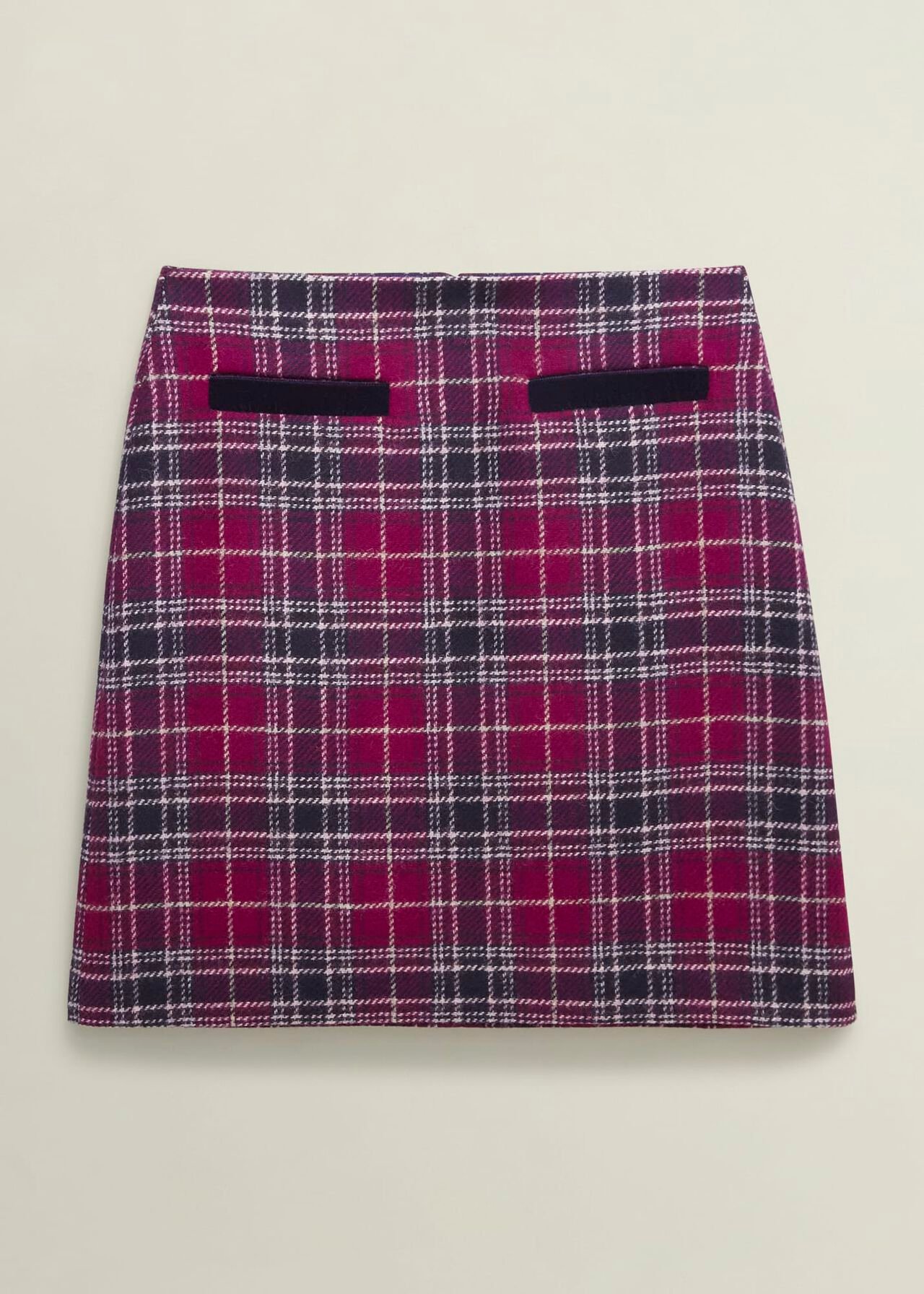 Ruthie Wool Skirt, Pink Multi, hi-res