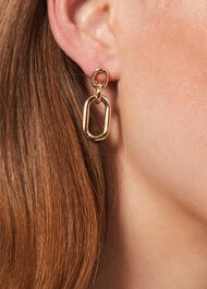 Avery Earrings, Gold, hi-res