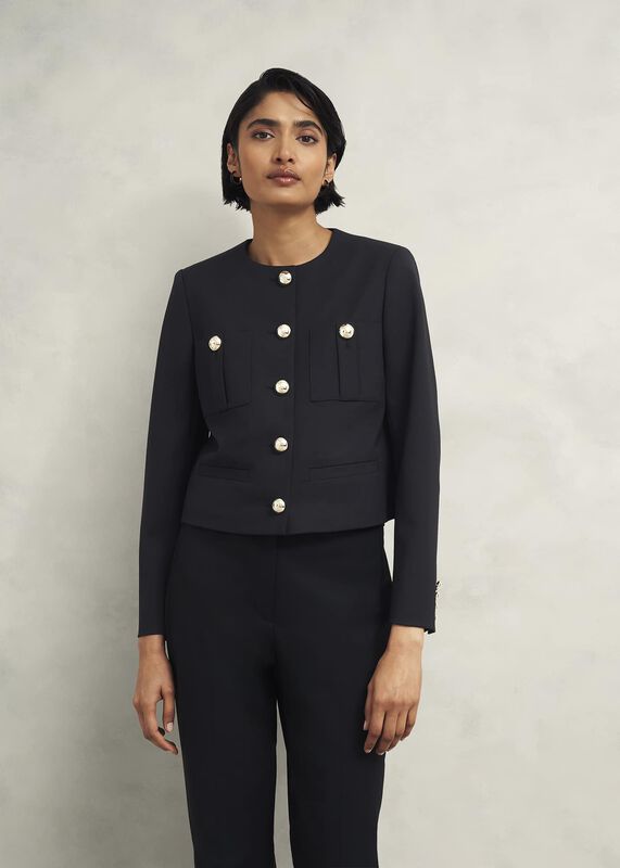 Sinclair Jacket With Wool
