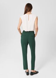 Petite Suki Trousers, Rich Sage Green, hi-res