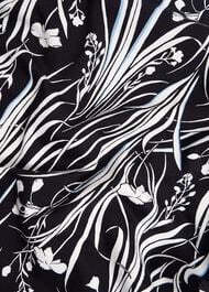 Maddy Cotton Printed Top, Navy Ivory, hi-res