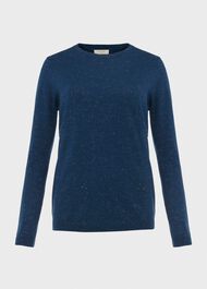 Penny Sparkle Sweater, Petrol Silver, hi-res
