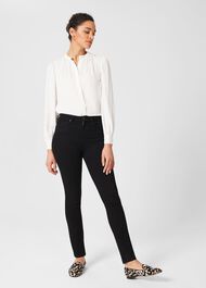 Gia Sculpting Jean With Stretch, Black, hi-res